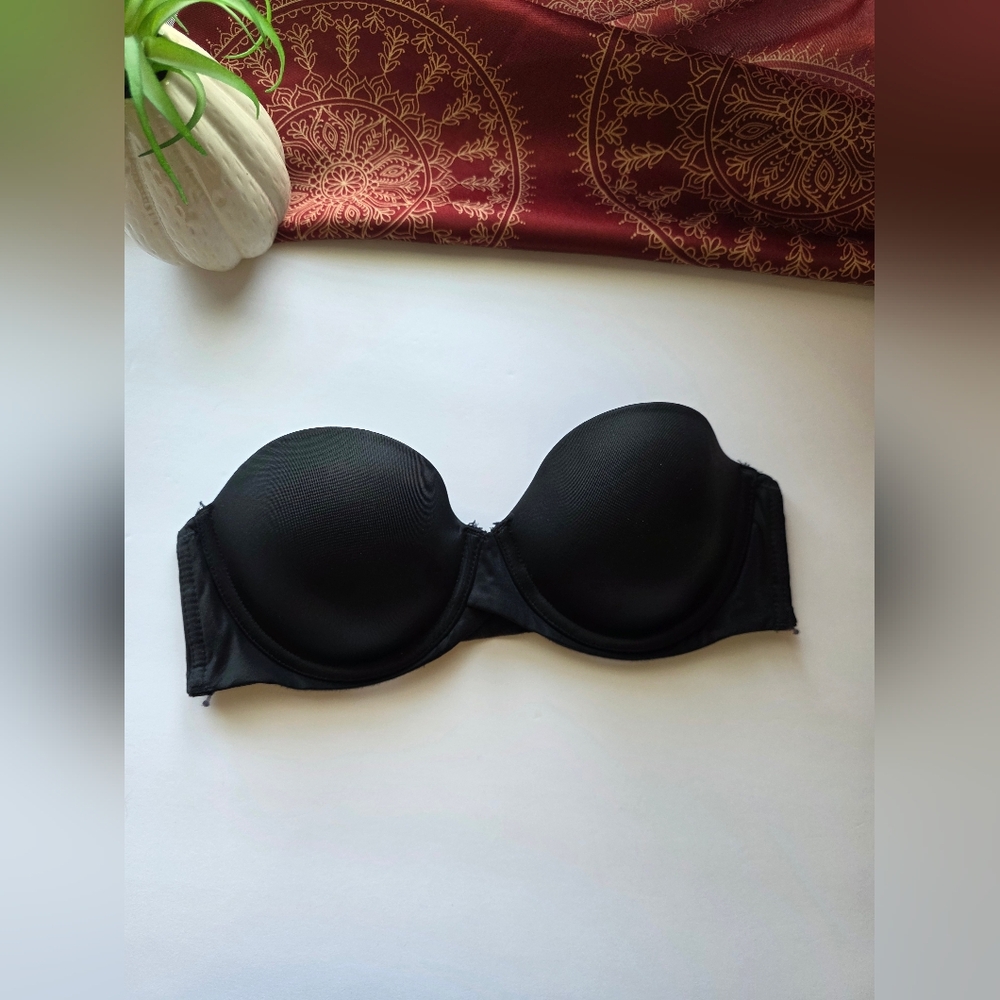 Maidenform Strapless Bra Black 34B